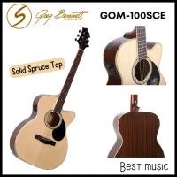 ราคา กีต้าร์โปร่งไฟฟ้า Greg Bennett GOM-100SCE Solid Spruce Top /Fishman Pickup (11001047009)