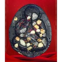 ราคา พระผงเนื้อดำ พุทธอาจาริยะ รุ่นแรก ติดเกศาหลวงตามหาบัว-หลวงปู่ผ่าน เนื้ออัฐิธาตุพระกรรมฐานสายหลวงปู่มั่น หลังรูปถ่ายหลวงป (7732235523)