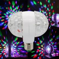 ราคา ไฟดิสโก้เทค 2หัว RGB ไฟLED ไฟปาร์ตี้ ไฟเธค ไฟดิสโก้ (22776601979)