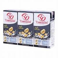 ราคา ไวตามิ้ลค์ ดับเบิ้ลแบล็ค น้ำนมถั่วเหลือง ผสมงาดำและข้าวสีนิล ยูเอชที 300 มล. แพ็ค 24 กล่อง (16224698199)