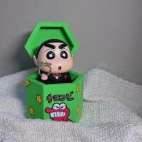 ราคา Crayon Shin-Chan Creative ข้อเสนอกล่องแหวนงานแต่งงาน Rose น่ารักแหวนเพชรกล่องหมั้นจัดเก็บเดี่ยว (44952317542)