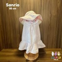 ราคา เดรสลายร่อง พร้อมหมวก Hello Kitty สีชมพู Sanrio (มือสอง) ของแท้! (25914032146)