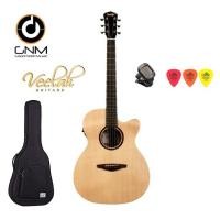 ราคา Veelah กีตาร์โปร่งไฟฟ้า รุ่น V1-OMCE พร้อมของแถม (4528034257)