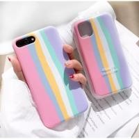 ราคา [ รุ่นมาใหม่ ] Case OPPO F7 เคสสายรุ้งชมพูไล่โทนสีนิ่ม เคสนิ่มซิลิคอน กันกระแทก เคสออฟโป้ Oppo F7 (7086522123)