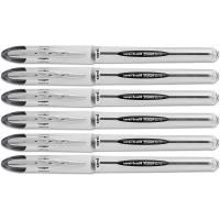 ราคา Uni-Ball Vision Elite Stick Roller Ball Pens, Bold Point, หมึกสีดํา, 6 ปากกา (44227844135)