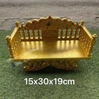 ราคา แหย่งไม้แต่งเส้น ปิดทอง หิ้งพระไม้สัก(งานปราณีตสวยงาม) (6735794093)