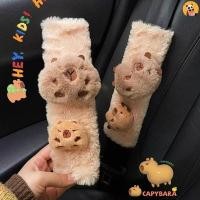 ราคา [CO] Soft Plush Capybara Car Seat Belt Cover Warm Cartoon Seat Belt Shoulder Pad Kawaiifortable Seat Belt Protector Car-styling [TH] (45303308073)