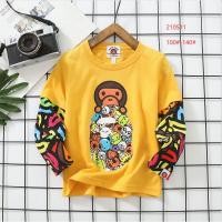 ราคา Bape baby milo เสื้อยืดเด็กชายแขนยาว!! คุณภาพระดับพรีเมียม!! (27515228962)