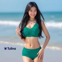 ราคา ชุดว่ายน้ำเกาหลีแบบบิกินี่ สองชิ้น สวมใส่สบาย (43050603452)