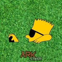 ราคา สติ๊กเกอร์ตัด Bart Simpson 2 (54805031160)