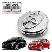 ราคา ฝาครอบดุมล้อ โครเมี่ยม ขนาด57มิล ของแท้ 1 ชิ้น สำหรับ โตโยต้า พรีอุส โคโรล่า ยาริส Toyota Prius Corolla Yaris ปี 2004 15 (6928360890)