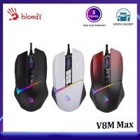ราคา Bloody V8M Max/V8M Max mini/V8M pro เมาส์เกมมิ่งมีสาย ไฟ RGB ออกแบบตามสรีรศาสตร์ FPS สําหรับคอมพิวเ (24084861569)