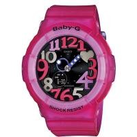 ราคา ﻿CASIO Baby-G นาฬิกาข้อมือหญิง BGA-131-4B4DR - Dark/Pink (5106639283)