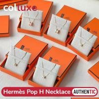 ราคา เฮอร์มีส Hermès POP H Necklaces & Mini POP H Necklaces Gold/ Rose Gold/ Silver สร้อยคอเฮอร์มีส มีหล (27923414436)