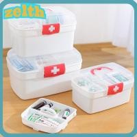 ราคา Zelth Jewelry Organizer , กล ่ องเก ็ บยาพลาสติกหลายชั ้ น , แบบพกพาความจุขนาดใหญ ่ จัดเก ็ บคอนเทนเนอร ์ (26002116738)