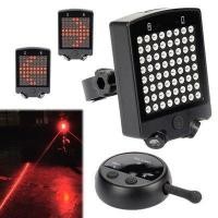 ราคา สัญญาณจราจรสำหรับจักรยาน USB ชาร์จไฟได้พร้อมไฟเตือนหลัง ควบคุมด้วยระยะไกลแบบไร้สาย (46404921178)