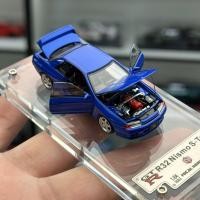 ราคา [คลังสินค้าพร้อม] Limited Nissan GT-R R32 Skyline S-Tune รุ่นประตูเต็ม FH 1: 64 โมเดลรถอัลลอย ขายปลีก 380 เหมือนข้อความส่วนตัว (52705249310)