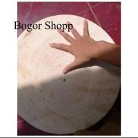 ราคา เขียงไม้มะขาม 40 ซม. ขนาดใหญ่/เขียงไม้มะขามกลม/เขียงเนื้อ/เขียง/เขียงครัว (44373860502)