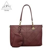 ราคา Cheritan กระเป๋าสะพายไหล่ สะพายข้าง หนังPU สีพื้น รุ่น1603-8 shoulder bag cross body bag (5754275208)
