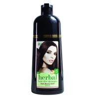 ราคา Ryuk & Meringue แชมพูปิดผมขาวสีน้ำตาลเข้ม Herbal Hair Dye Shampoo - Dark Brown Color (350ml) (26568949207)