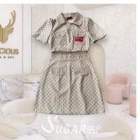 ราคา ,L) ชุดเข้าเซตผู้หญิง ชุดเซต 2 ชิ้น เสื้อแขนสั้น+กระโปรงสั้น สวยๆ งานป้าย borichta (15477184847)