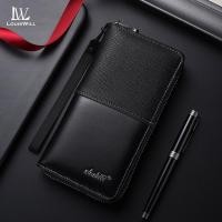 ราคา หลุยส์วิลล์ กระเป๋าสตางค์ใบยาวผู้ชายนุ่ม ปู่ กระเป๋าสตางค์ใบยาวหลายตําแหน่งบัตรลายลิ้นจี่ประกบกระเป๋าสตางค์ (46455105061)