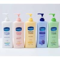 ราคา ( 1 ขวด ) Vaseline healthy even tone วาสลีน ชมพู ขาว เขียว 400มล. สินค้านำเข้า แท้ 100% (5497457551)