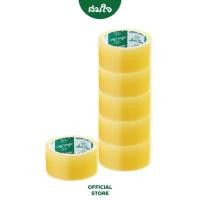 ราคา POLYSEAL TAPE (โพลีซีล เทป) เทปโอพีพี OPP Tape 2 นิ้ว x 45 หลา จำนวน 6 ม้วน (11383573106)