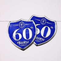 ราคา 1 ชิ้น สติ๊กเกอร์โลโก้ ฉลองครบรอบ 60 ปี ISUZU IN THAILAND (19494722559)