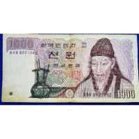 ราคา รุ่นเก่าเกาหลี​ Korea, 1000 Won, (รุ่น​เก่า), ​ใช้แล้ว, B512 (29565929073)