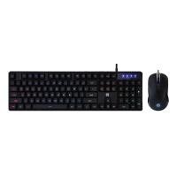 ราคา HP คีย์บอร์ด KM200 Keyboard + Mouse LED Back Light (BLACK) (6614347108)