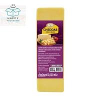 ราคา aro cheddar cheese block เอโร่ เชดด้าชีส ชนิดก้อน เนยแข็งชนิดเนมชีส 2 กก. (41667856614)