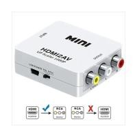 ราคา Mini HDMI เป็น AV RCA Converter Connector อะแดปเตอร์วิดีโอ Full HD HDMI2AV (27815276857)