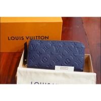 ราคา Louis Vuitton Zippy wallet กระเป๋าสตางค์ใบยาวหนัง monogram empreinte สี Marine Rouge ขายถูกกว่าช็อป (1124676198)