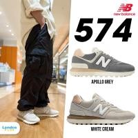ราคา New Balance รองเท้าผ้าใบ รองเท้าลำลอง NB M 574 Apollo Grey U574LGDB / White Cream U574LGDW (4000) (18694528603)