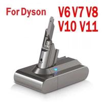 ราคา แบตเตอรี่ 21.6V 6000mAh สำหรับ Dyson V6 V7 V8 V10 V11Series SV03 DC62 SV11 SV10 SV12 SV14 SV15 เครื่องดูดฝุ่นมือถือ (25046273031)