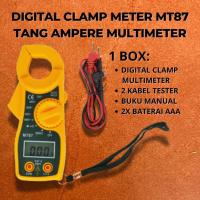 ราคา แคลมป์มิเตอร์แบบดิจิตอล MT87 Tang Ampere มัลติมิเตอร์ MT-87 เครื่องทดสอบสายเคเบิลวัดกระแสแรงดันไฟฟ้า AC DC (50904032432)