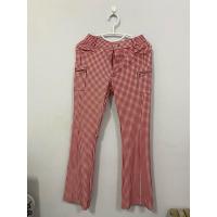 ราคา กางเกงขายาวลายสก็อตสีแดง (24081299990)