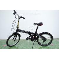 ราคา จักรยานพับได้ญี่ปุ่น - ล้อ 20 นิ้ว - เกียร์ 8 สปีด - อลูมิเนียม - Mini Cooper - สีดำ [จักรยานมือสอง] (22622559416)