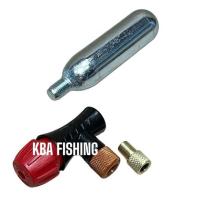 ราคา หัวเติมลม และ หลอดเติมลมยางจักรยาน ลม Co2 16g. พกพาง่าย (24002538911)