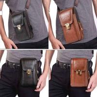 ราคา จระเข้หนังแท้กระเป๋าคาดเอวผู้ชายรุ่นใหม่ 6.5 นิ้ว 7.2 7.5 นิ้วกระเป๋าใส่มือถือหนังกระเป๋าสะพายข้างสำหรับผู้ชาย (4087353231)