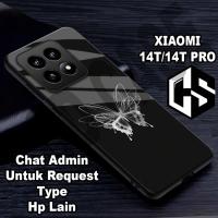 ราคา HP เงามัน Softcase สําหรับ XIAOMI 14T/14T PRO โทรศัพท์มือถือประเภท/ผีเสื้อ Motif/กรณี xiaomi 14t/casing xiaomi 14t pro/ชาร์จ xiaomi 14t/casing xiaomi 14t pro (24693518696)