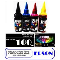 ราคา หมึกเติม Precock 100 ml. Epson เกรดพรีเมียม ใช้ได้กับเครื่อง Epson ได้ทุกรุ่นให้สีสวยสดสินค้าคุณภาพเทียบเท่าเกรด A (7067448331)