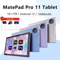 ราคา 2026 MatePad Pro 11 Tablet 10.1 นิ้ว 16+1TB แอนดรอยด์ 13 tablet pc 5G 10000mAh HAUWEI แท็บเล็ตพีซี (27919339906)