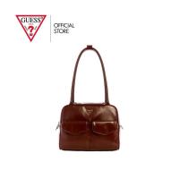 ราคา GUESS กระเป๋า รุ่น EG964609 WALDENA SHOULDER SATCHEL SHOULDER BAG สีน้ำตาล (43669309831)
