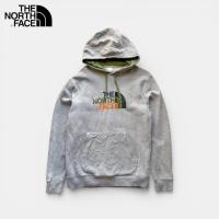 ราคา เสื้อฮู้ดมือสอง The North Face อก 42 ยาว 29 (size L) สีเทา โลโก้ปักขนาดใหญ่ สภาพใหม่ ไม่มีตำหนิ (46603432351)
