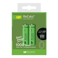 ราคา ถ่านชาร์จ GP RECYKO size AA 1000mah 2ก้อน ของแท้ (6486464152)