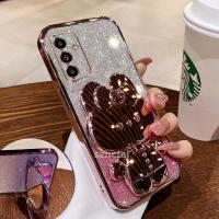 ราคา เคสโทรศัพท์ Samsung A15 A25 A35 A55 เคสกระจก ขอบตรง ลายกระต่ายน่ารัก สําหรับ Samsung A15 A25 A35 A55 (25771943934)