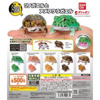 ราคา Gashapon Bandai Ikimono Encyclopedia Repti Horned Frogs and American Frogs (56501666413)