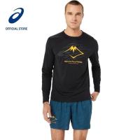 ราคา ASICS Men FUJITRAIL LOGO เสื้อยืดแขนยาวในประสิทธิภาพ Black/Carbon/Fellow Yellow (50554716394)